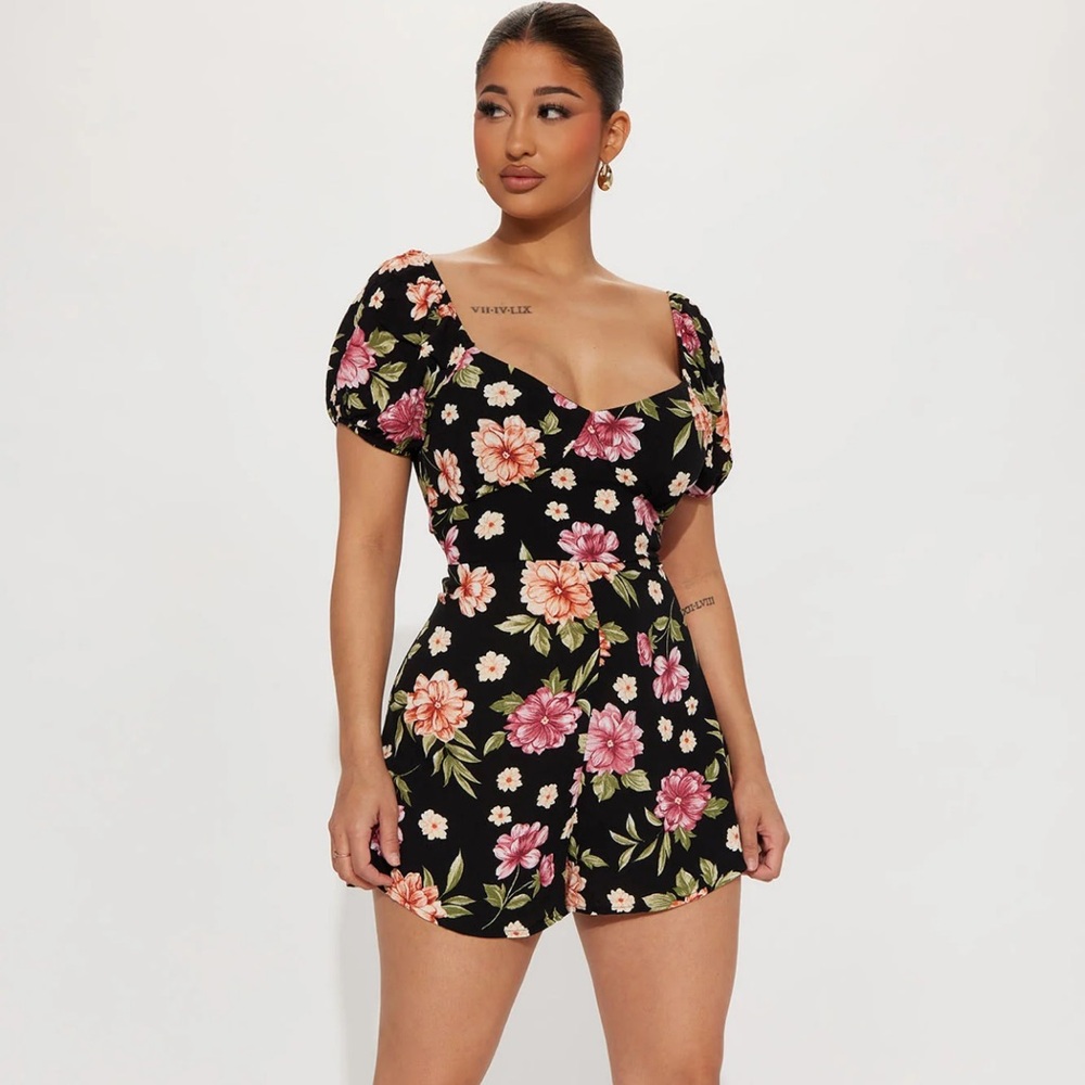 Floral Romper